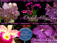 Tablet Screenshot of orchidalleykauai.com